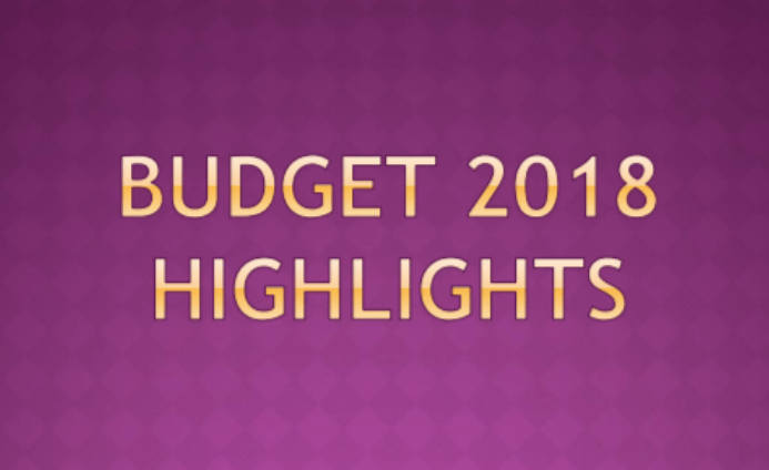 2018 Budget